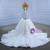 Luxury Hand Work Beading Crystal Appliques Wedding Dress