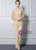 Yellow Lace Long Sleeve Chiffon Mother Of The Bride Dress