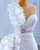White Sequins Mermaid Pearls Appliques Wedding Dress