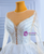 Luxury Heavy Beading Sequins Long Sleeve Wedding Dress