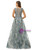 A-Line Gray Tulle Beading Sleeveless Prom Dress