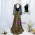 Gold Sequins Long Sleeve Backless Beading Prom Dress