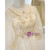 Yellow Tulle Sequins Beading Short Sleeve Prom Dress