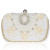 Pretty Vintage Beads Embroidered Design Evening Clutch