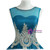 Blue Ball Gown Tulle Appliques Quinceanera Dress