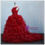 Burgundy Tulle Lace Backless Quinceanera Dress