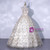 Champagne Gold Sequins Tulle Straps Quinceanera Dress