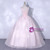 Pink Tulle Sequins V-neck Appliques Beading Quinceanera Dress