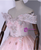 Pink Tulle Sequins Off the Shoulder Appliques Quinceanera Dress