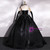 Black Ball Gown Sweetheart Quinceanera Dress