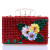 Fashion Shiny Floral Diamond Evening Clutch