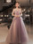 In Stock:Ship in 48 Hours Pink Tulle Strapless Prom Dress