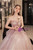 In Stock:Ship in 48 Hours Pink Tulle Strapless Prom Dress