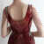 In Stock:Ship in 48 Hours Burgundy Mermaid Sequins Beading Long Prom Dress