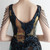In Stock:Ship in 48 Hours Navy Blue Mermaid Sequins Beading Prom Dress