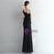 In Stock:Ship in 48 Hours Black Sequins One Shoulder Prom Dress