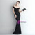In Stock:Ship in 48 Hours Black Mermaid Off the Shoulder Long Party Dress