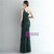 In Stock:Ship in 48 Hours Green Sequins One Shoulder Party Dress