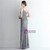 In Stock:Ship in 48 Hours Sexy Gray Sequins One Shoulder Party Dress