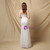 In Stock:Ship in 48 Hours White Spaghetti Straps Sequins Party Dress