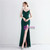 In Stock:Ship in 48 Hours Green Mermaid Spaghetti Strps Party Dress
