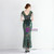 In Stock:Ship in 48 Hours Green Sequins Beading Cap Sleeve Party Dress