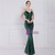 In Stock:Ship in 48 Hours Sexy Green Sequins Mermaid Party Dress