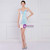 In Stock:Ship in 48 Hours Colorful White Sequins Beading Mini Short Party Dress