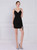 In Stock:Ship in 48 Hours Black Spaghetti Straps Beading Party Dress