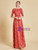 Red Lace Short Sleeve Mother Of The Bride Dress