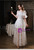 In Stock:Ship in 48 Hours White Square Tulle Feather Wedding Dress