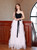 In Stock:Ship in 48 Hours White Tulle Strapless Beading Prom Dress