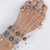 Cheap Vintage Layered Clover Beads Bracelet With Ring
