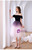 In Stock:Ship in 48 Hours Pink Purple Gradient Color Tulle Prom Dress