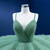 Green Princess Tiers Apghetti Straps Prom Dress