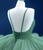 Green Princess Tiers Apghetti Straps Prom Dress