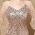 In Stock:Ship in 48 Hours Gold Mermaid Sequins Puff Sleeve Party Dress