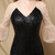 In Stock:Ship in 48 Hours Black Mermaid Sequins Puff Sleeve Party Dress