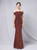 In Stock:Ship in 48 Hours Fashion Burgundy Mermaid Sequins Party Dress