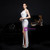 In Stock:Ship in 48 Hours White One Shoulder Sequins Beading Party Dress