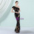 In Stock:Ship in 48 Hours Causal Black One Shoulder Sequins Party Dress