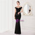 In Stock:Ship in 48 Hours Amazing Black Mermaid Off the Shoulder Party Dress