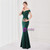 In Stock:Ship in 48 Hours Lovely Green Beading Party Dress