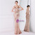 In Stock:Ship in 48 Hours Trendy Gold Sequins Party Dress