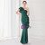 In Stock:Ship in 48 Hours Noble Green Sequins One Shoulder Party Dress