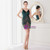 In Stock:Ship in 48 Hours Green Sequins Mini Short Party Dress