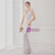 In Stock:Ship in 48 Hours White Sequins Beading V-neck Party Dress