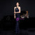 In Stock:Ship in 48 Hours Navy Blue Halter Sequins Beading Party Dress