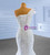 White Mermaid Sequins Beading One Shoulder Wedding Dress