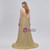 Gold Spaghetti STraps Backless Prom Dress